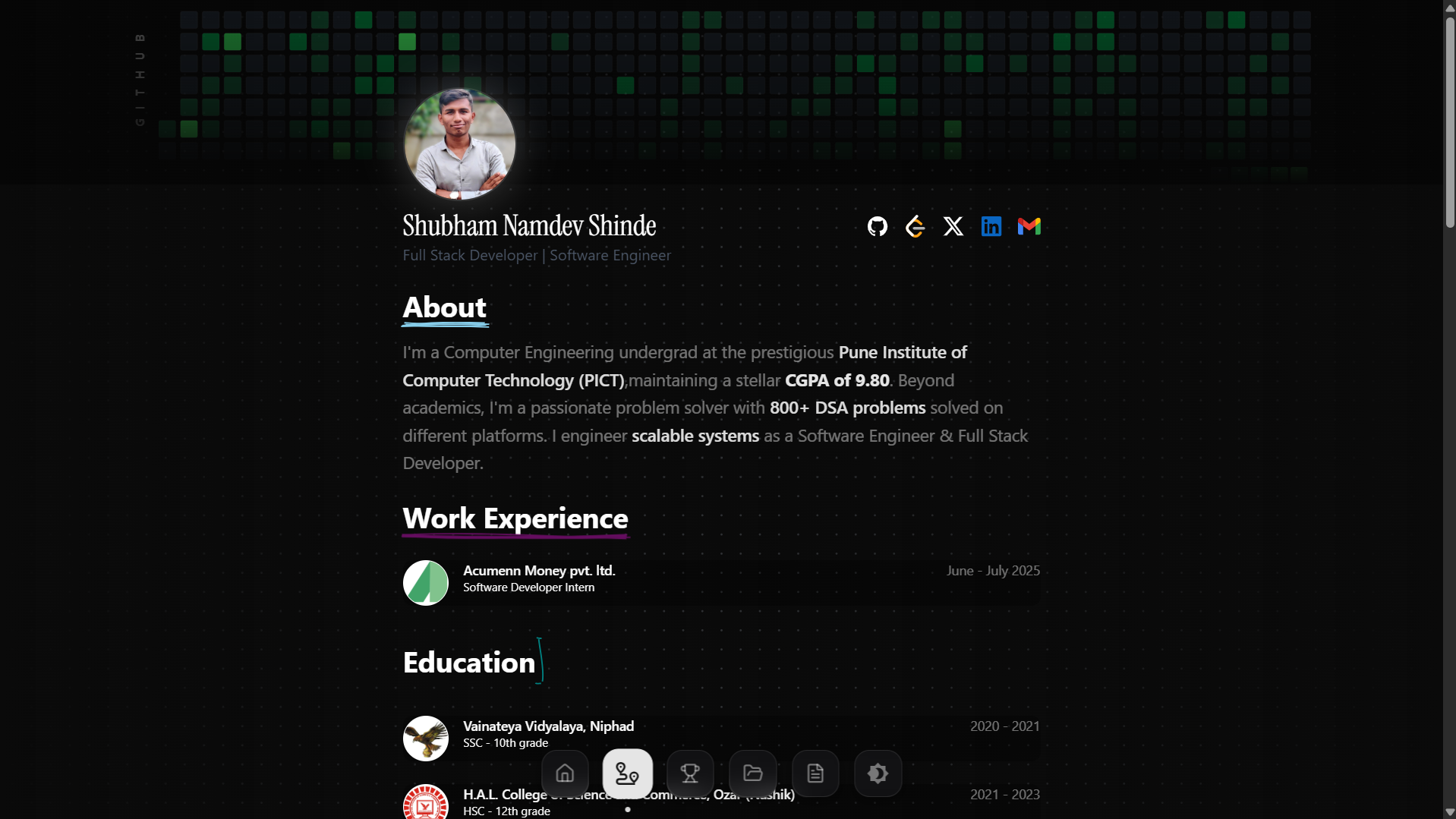 Shubham Shinde - The Engineer